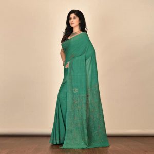 Organic Khadi Katha Saree