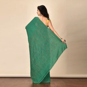 Organic Khadi Katha Saree