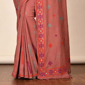 Gujrati Kutch Work Saree