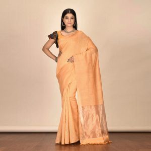 Matka Zari Stripe Saree