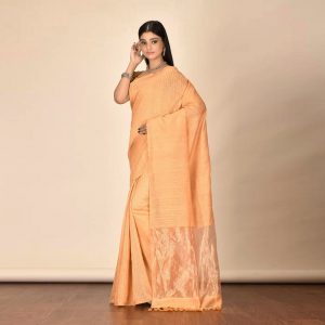 Matka Zari Stripe Saree