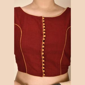 Bishnu Avatar Hand Paint Blouse