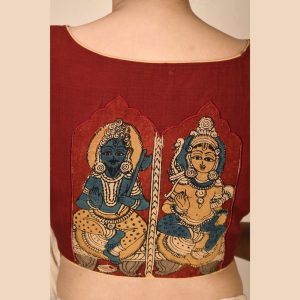 Bishnu Avatar Hand Paint Blouse