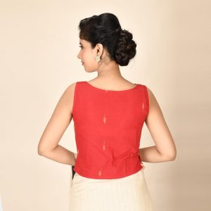 Malkha Khadi Crop Blouse