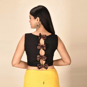 Back Bow Butterfly Blouse