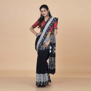 Dabu Print Saree