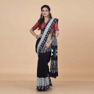 Dabu Print Saree