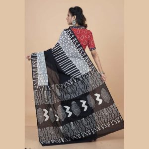 Dabu Print Saree