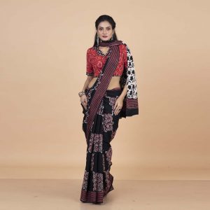 Dabu Print Saree