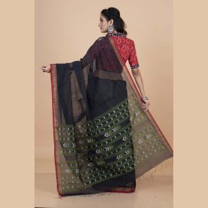 Chanderi Jamdani Saree