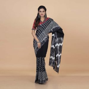 Dabu Print Saree